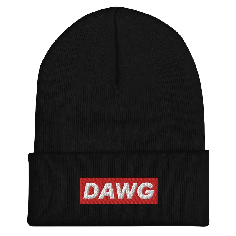 Dawg Embroidered Beanie